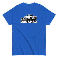 Thumbnail for Early LML Duramax Truck T-Shirt-In-Royal-From Aggressive Thread