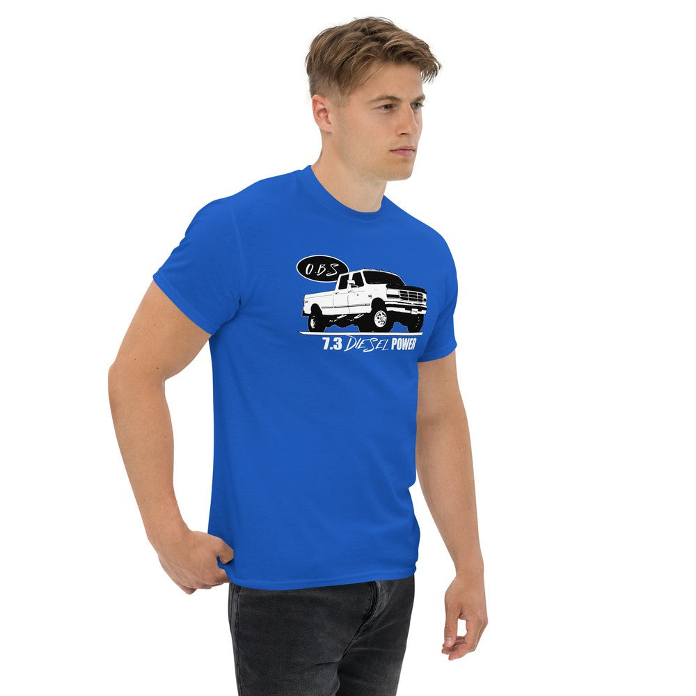 7.3 Powerstroke T-Shirt Based 90's OBS Crew Cab