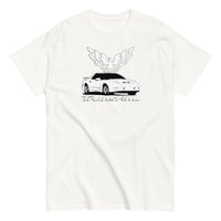 Thumbnail for Early 4th Gen 1993-1997 Trans Am T-Shirt-In-White-From Aggressive Thread