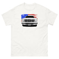 Thumbnail for OBS Truck American Flag T-Shirt in white