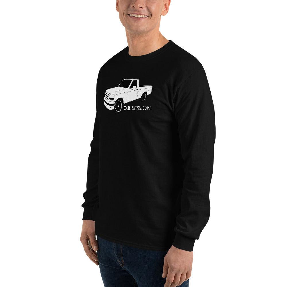 OBS Truck Long Sleeve Shirt Based On Single Cab F150 in black
