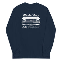 Thumbnail for OBS Truck Shirt Old, But Sexy 7.3 Powerstroke Diesel Long Sleeve in navy
