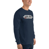 Thumbnail for 24v 5.9 Diesel Long Sleeve Shirt With 2nd Gen Truck Grille in navy