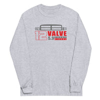Thumbnail for 12 Valve Second Gen Long Sleeve T-Shirt in grey