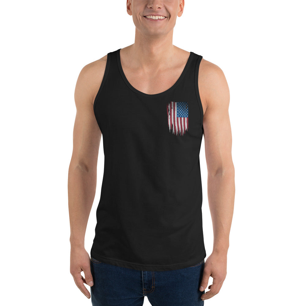 Freedom Isnt Free Tank Top - Patriotic American Flag Shirt
