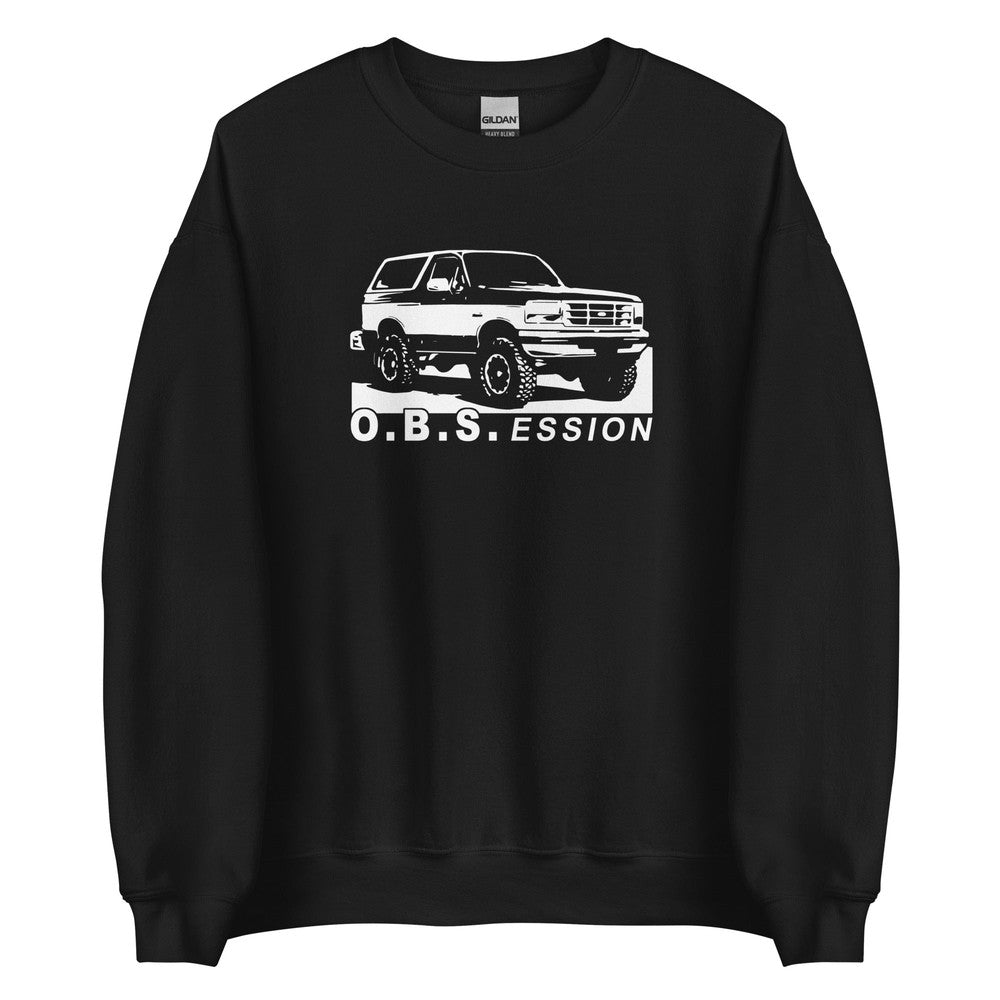 OBS Bronco Sweatshirt in black