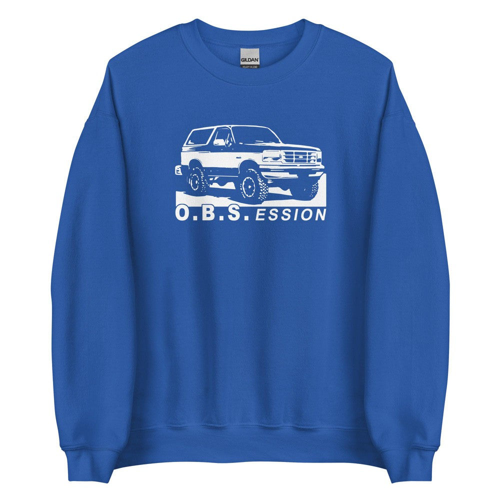 OBS Bronco Sweatshirt in blue