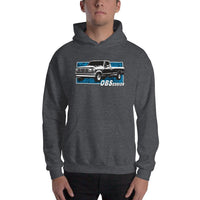 Thumbnail for OBS F150 2wd OBSession Hoodie modeled in grey