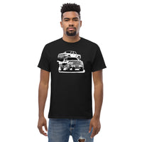 Thumbnail for Raptor Truck T-Shirt modeled in black