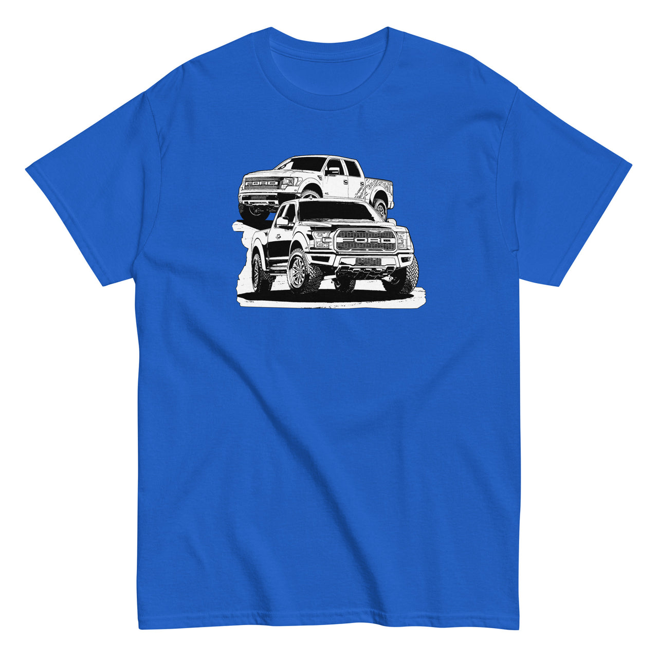 Raptor Truck T-Shirt in blue