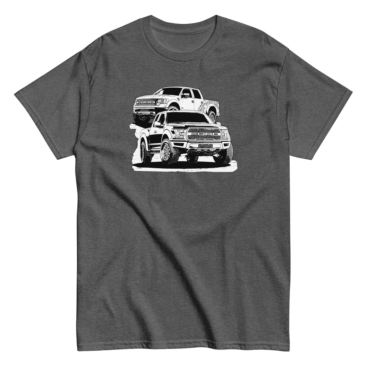Raptor Truck T-Shirt in grey