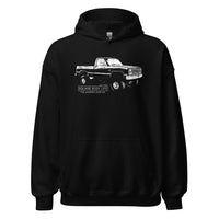 Thumbnail for K10 Square Body Hoodie in black