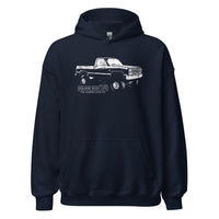 Thumbnail for K10 Square Body Hoodie in Navy
