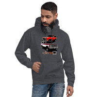 Thumbnail for Square Body GMC Jimmy Sweatshirt modeled in grey