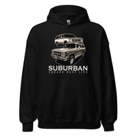 Thumbnail for squarebody suburban truck hoodie in black