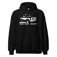 Thumbnail for Square Body 1973-1987 Truck Hoodie in black