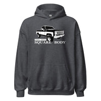 Thumbnail for Square Body 1973-1987 Truck Hoodie in grey