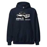 Thumbnail for Square Body 1973-1987 Truck Hoodie in navy