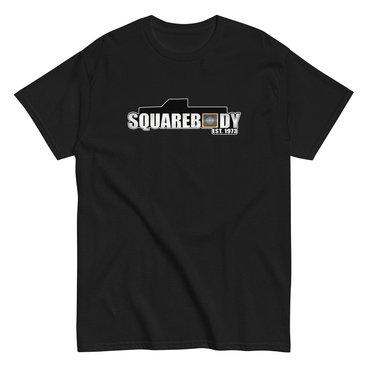 Square Body Est 1973 T-Shirt in black