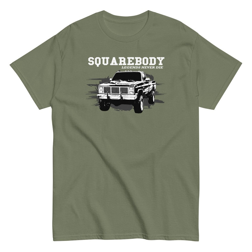 Squarebody GMC T-Shirt From Aggressive Thread – Aggressive Thread Truck ...