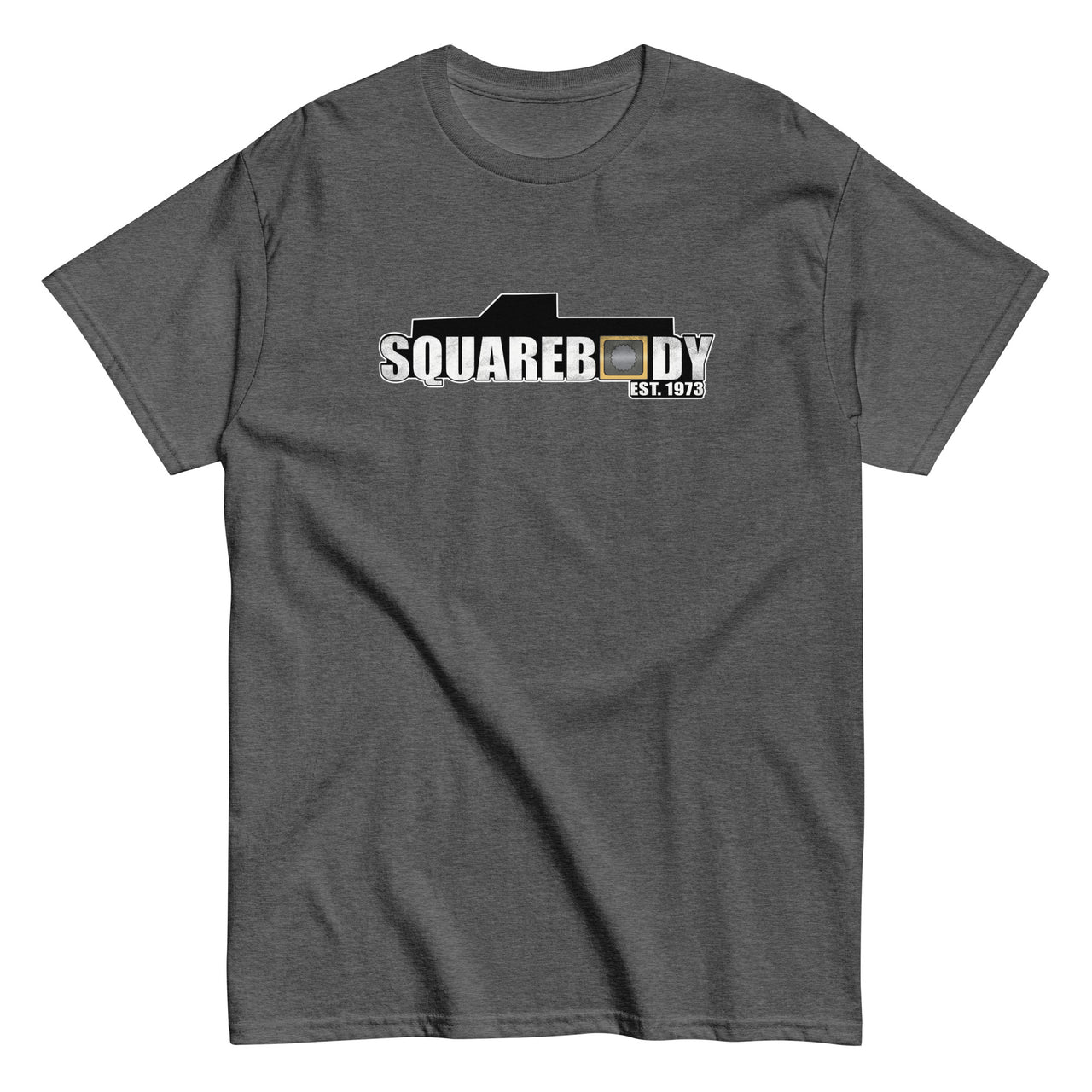 Square Body Est 1973 T-Shirt in grey