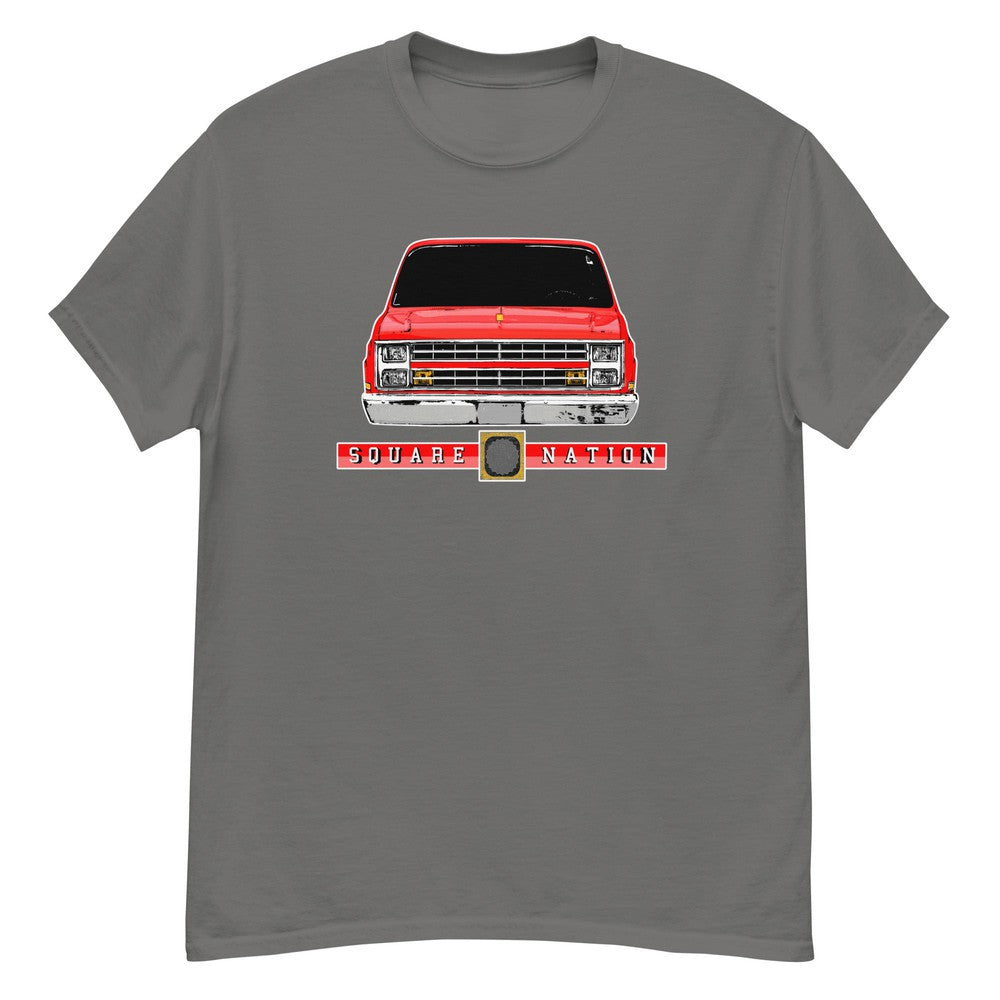 Square Body C10 T-Shirt in grey