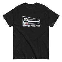 Thumbnail for Square Body Angled 80s Truck Grille T-Shirt in black