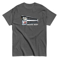 Thumbnail for Square Body Angled 80s Truck Grille T-Shirt in grey