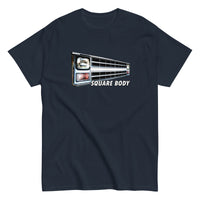 Thumbnail for Square Body Angled 80s Truck Grille T-Shirt in navy