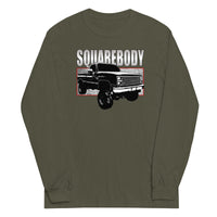 Thumbnail for 80s Squarebody 4x4 Long Sleeve T-Shirt in green