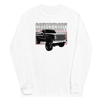 Thumbnail for 80s Squarebody 4x4 Long Sleeve T-Shirt in white