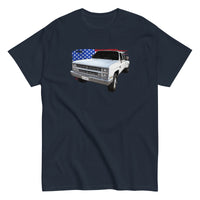 Thumbnail for Square Body Dually Crew Cab T-Shirt in navy