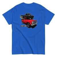 Thumbnail for Square Body Step-Side T-Shirt in royal