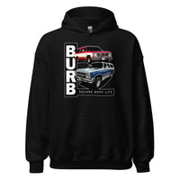 Thumbnail for Square Body Suburban Hoodie in black