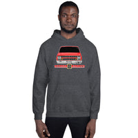Thumbnail for Square Nation C10 Hoodie Squarebody Sweatshirt modeled in grey
