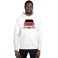 Thumbnail for Square Nation C10 Hoodie Squarebody Sweatshirt modeled in white