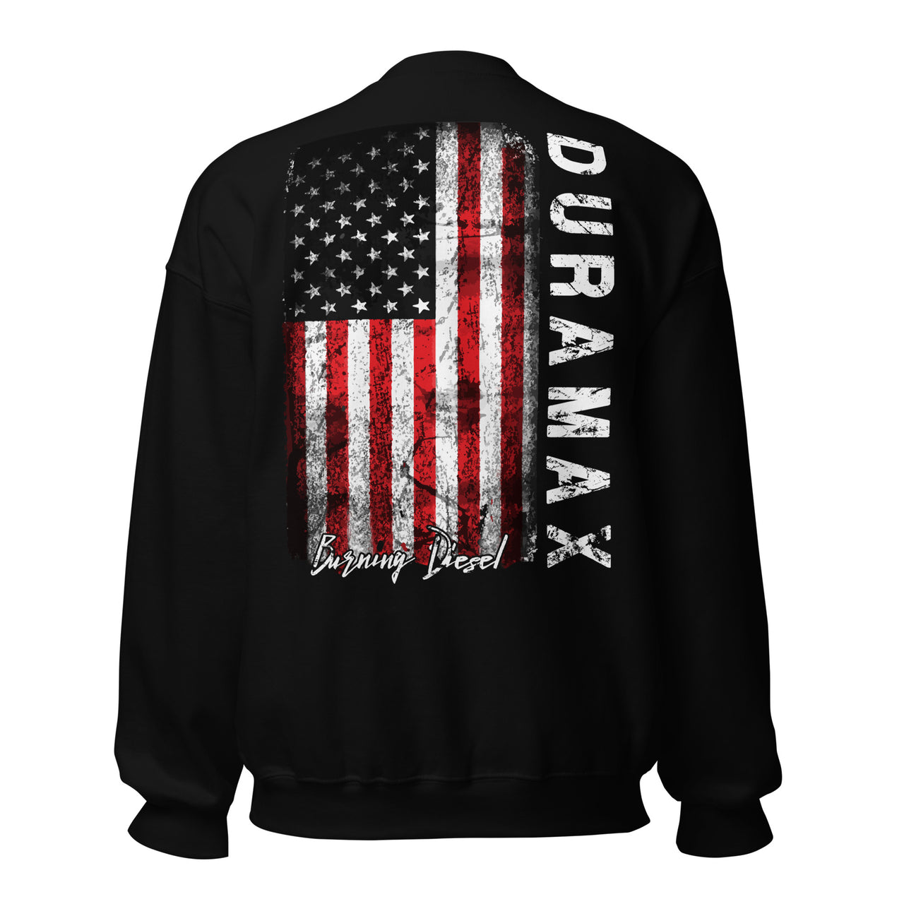 Duramax Crewneck Sweatshirt-In-Black-From Aggressive Thread
