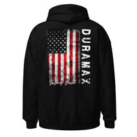 Thumbnail for LB7 Duramax Hoodie Sweatshirt With American Flag