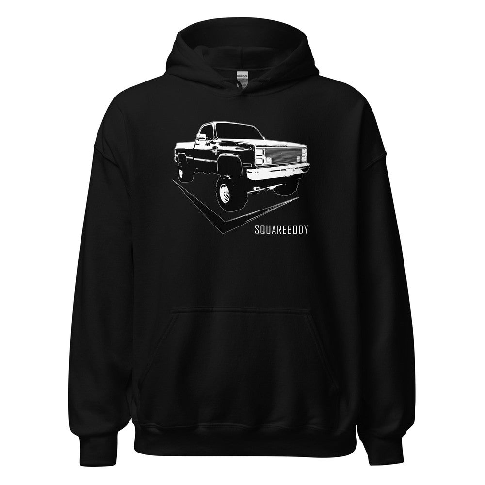 Lifted 80's K10 Square Body Hoodie in black