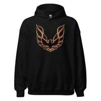 Thumbnail for Traditional Trans Am Firebird Logo Hoodie in black