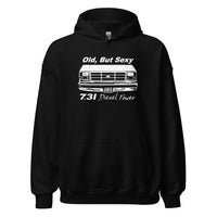 Thumbnail for OBS Truck Hoodie Old, But Sexy 7.3 Powerstroke Diesel Sweatshirt in black