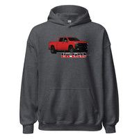 Thumbnail for Red Trail Boss Truck Hoodie in dark heather