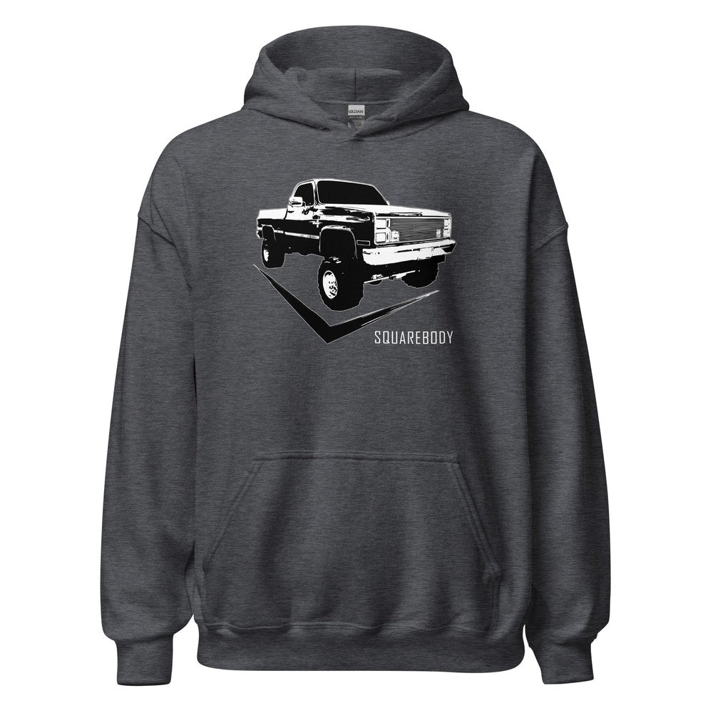 Lifted 80's K10 Square Body Hoodie in grey