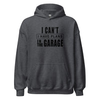Thumbnail for Funny Mechanic Sweatshirt Car Enthusiast Hoodie Gift Idea - I Have Plans In The garage - in Grey