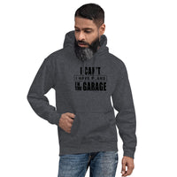 Thumbnail for Funny Mechanic Sweatshirt Car Enthusiast Hoodie Gift Idea - I Have Plans In The garage - modeled in Grey