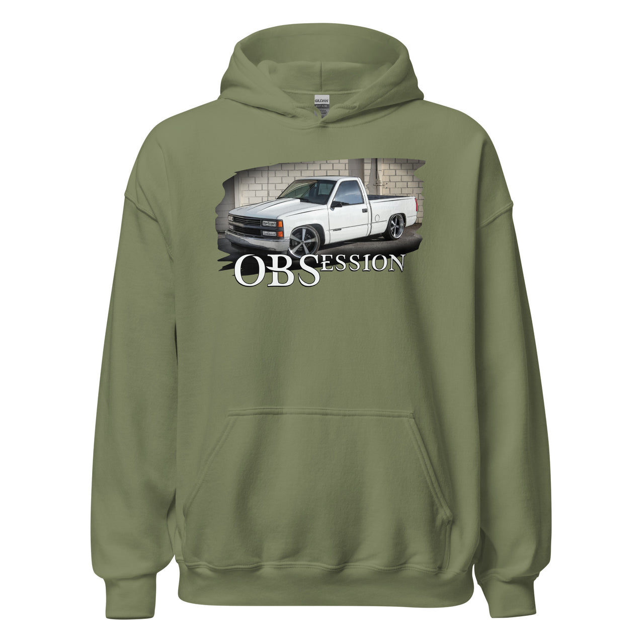 OBS Truck Hoodie Lowered C1500 in military
