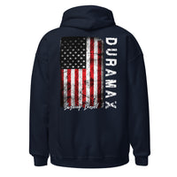 Thumbnail for LB7 Duramax Hoodie Sweatshirt With American Flag