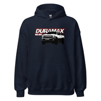 Thumbnail for Duramax Hoodie Sweatshirt - Aggressive Thread Diesel Truck T-Shirts