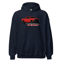 Thumbnail for Red Trail Boss Truck Hoodie in navy