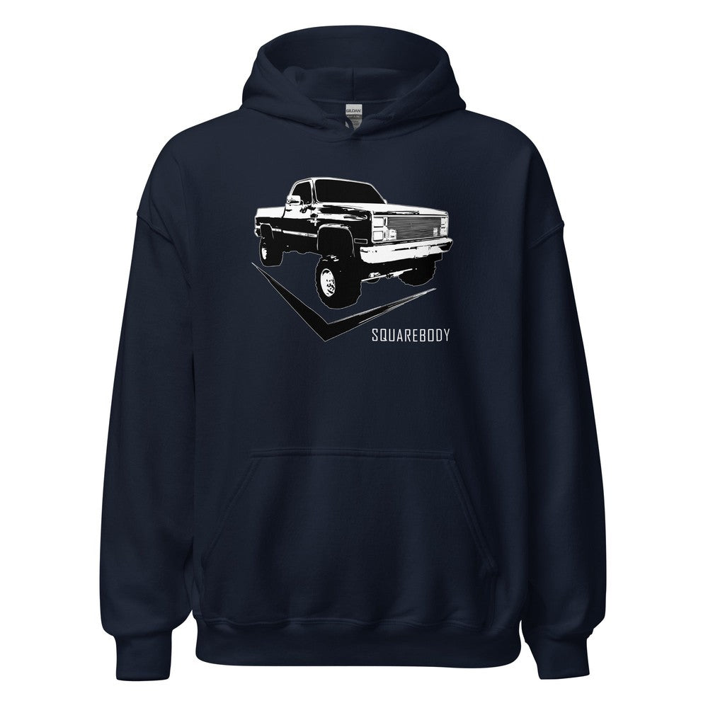 Lifted 80's K10 Square Body Hoodie in navy